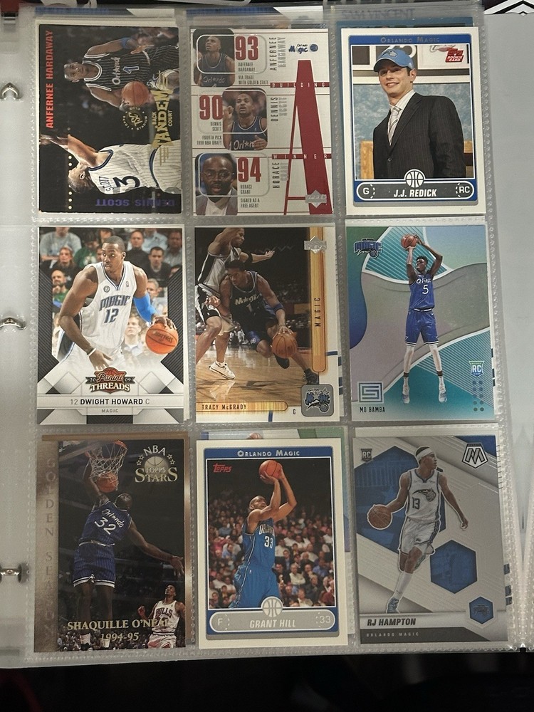 Orlando Magic NBA 90 Card Lot! Inserts Rookies, Ice, Shaq, Hardaway, Redick, 🔥