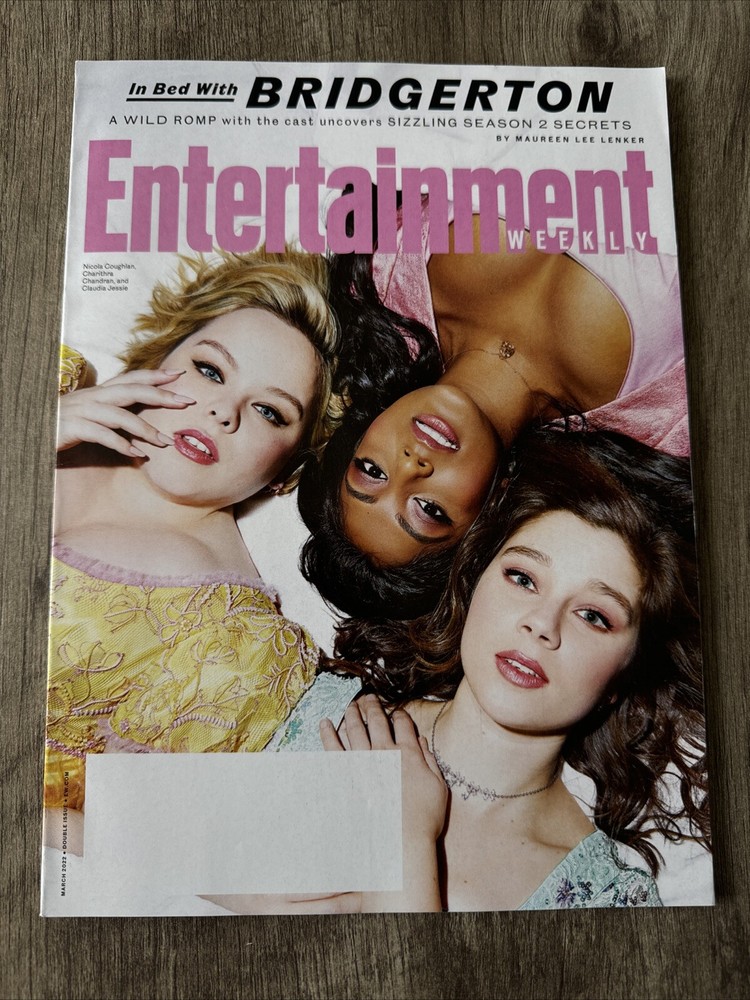 ENTERTAINMENT WEEKLY; March 2022, Bridgerton Season 2, Nicola Coughlan Netflix