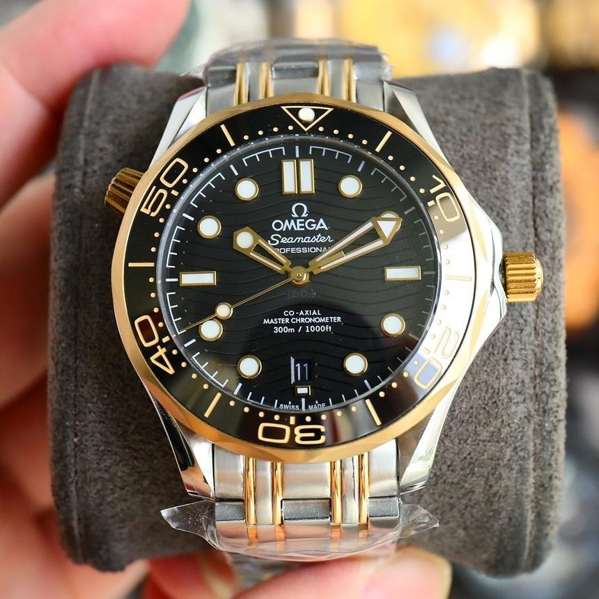 Omega Seamaster 300m 42mm Black Dial Stainless Steel Watch