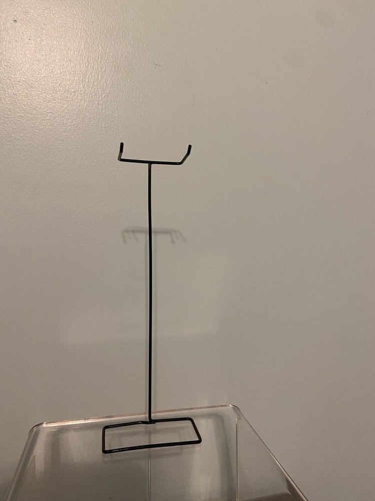 Vintage Black Wire Stand for Barbie Ken Allan Doll 9”, Original 1960s, Nice