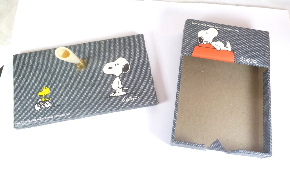 Vintage Snoopy Pen & Notepad Holder for Desk Organization  