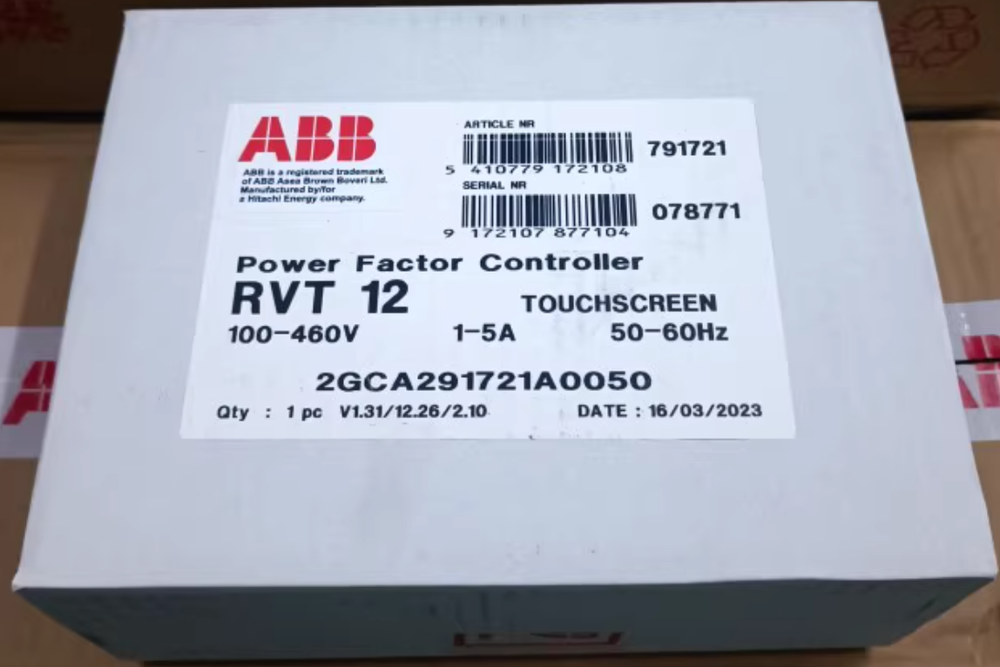 ABB RVT-12 Power Factor Controller RVT2-12-1/5A 2GCA291721A0050 Original factory