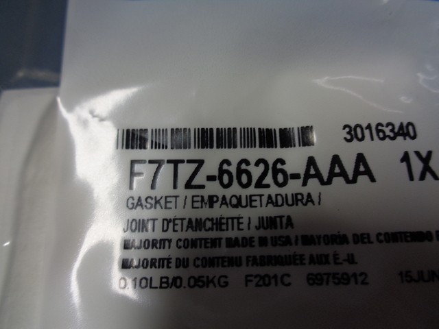 Genuine Ford F7TZ-6626-AAA Engine Oil Pump Pickup Tube Gasket