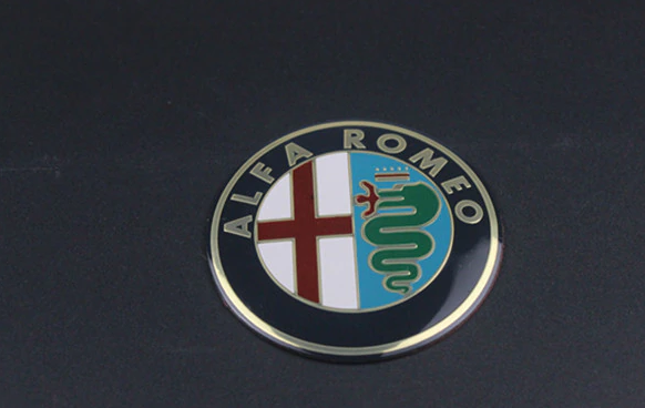 1x Classic 40mm ALFA ROMEO Steering Wheel Badge Emblem Sticker Mito 147 159 156