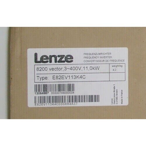 E82EV113_4C NEW LENZE Inverter 8200 Vector 11kW E82EV113K4C