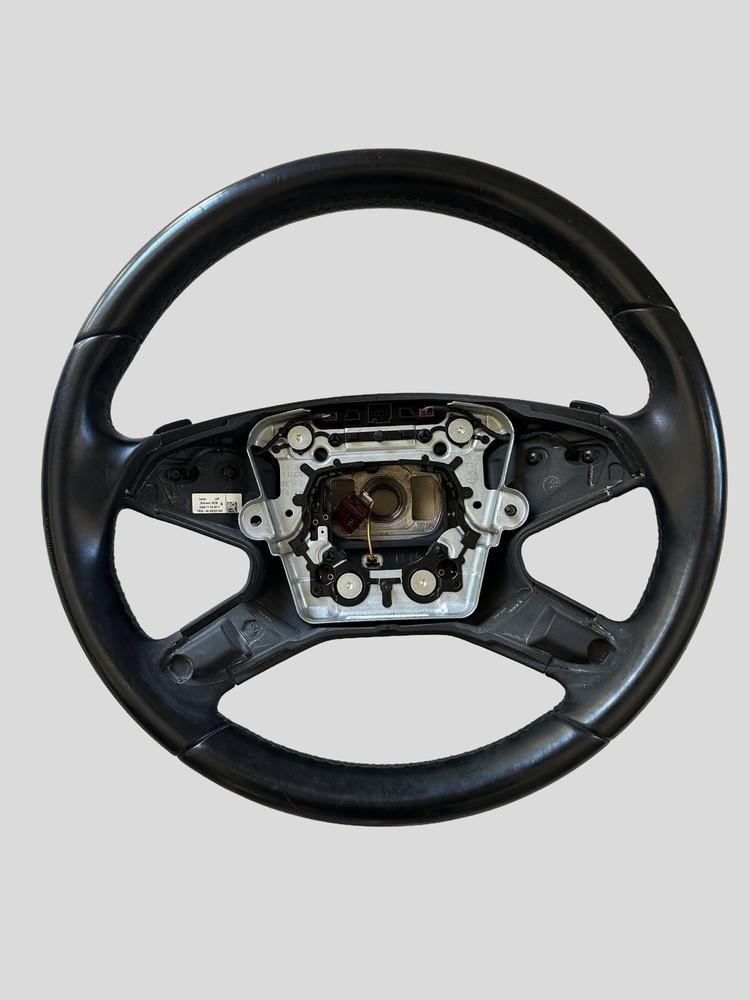 10-13 Mercedes W212 W207 E350 E500 Steering Wheel w/ Paddle Shifters Black OEM