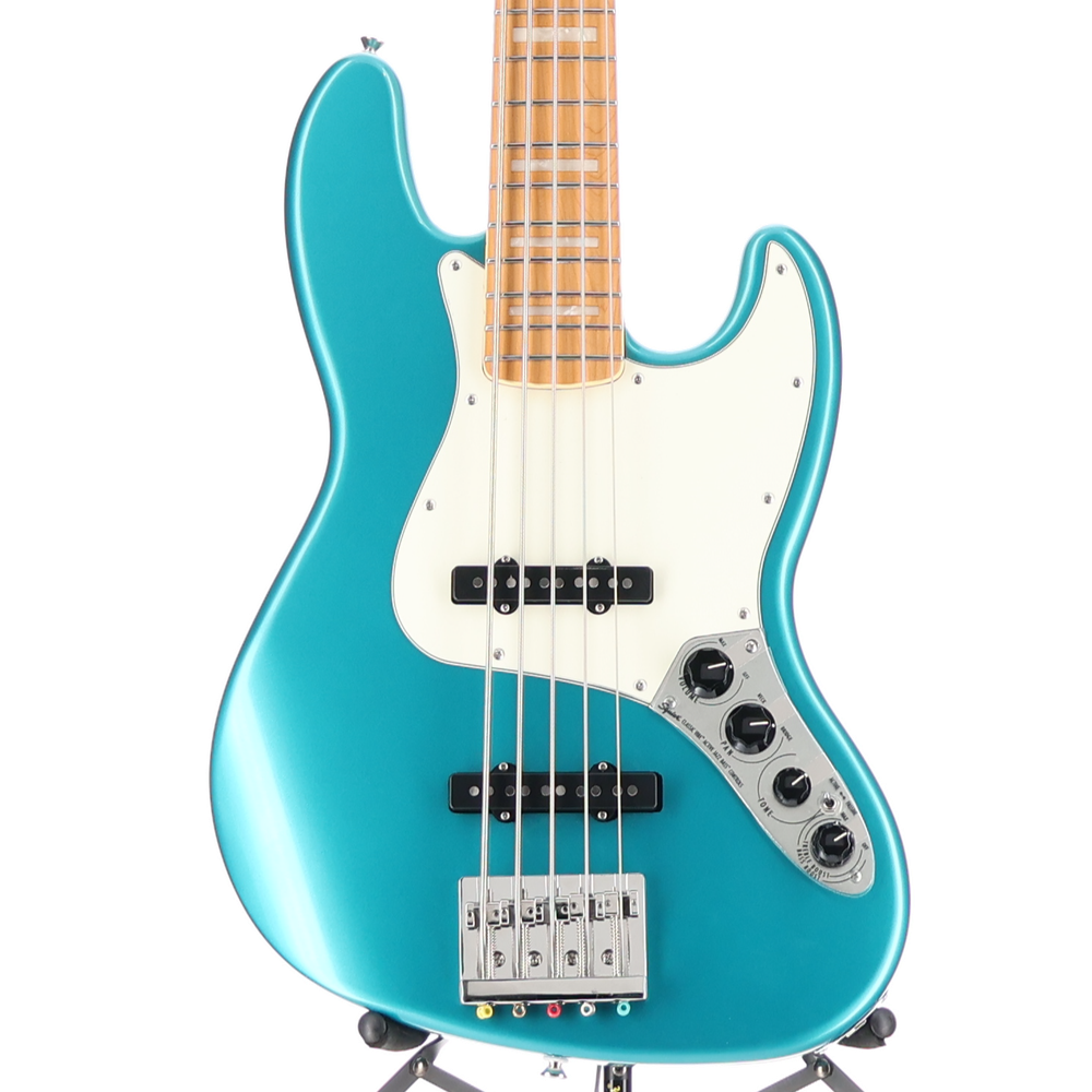 Squier Classic Vibe Active '70s Jazz Bass V, Maple, Ocean Turquoise (S12) 14560