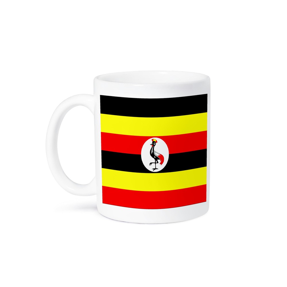 3dRose Uganda Flag Coffee Mug with Vibrant Colors  