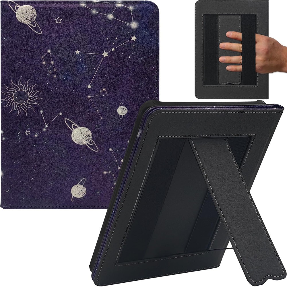 GOVTVA Double Hand-held Case for 7-Inch Kindle Paperwhite 12th Gen & Signature Edition