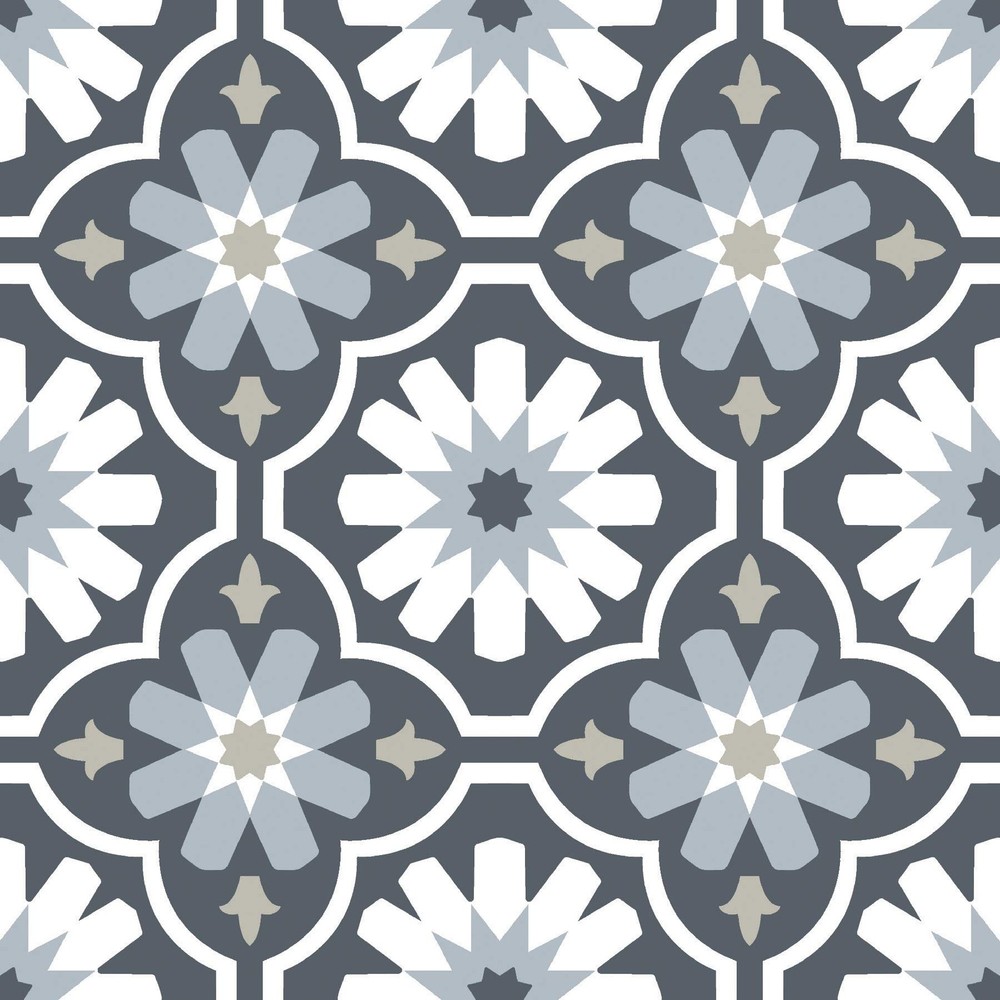 Sevilla Multicolor Peel & Stick Floor Tiles FP2944