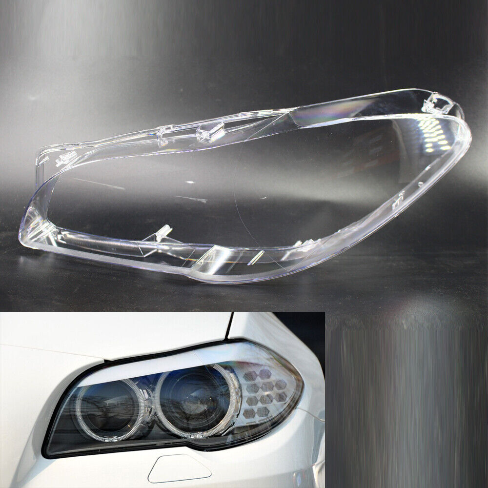 Left Side Headlight Lens Cover Headlamp Shell For BMW 5 Series F10 F18 10-16