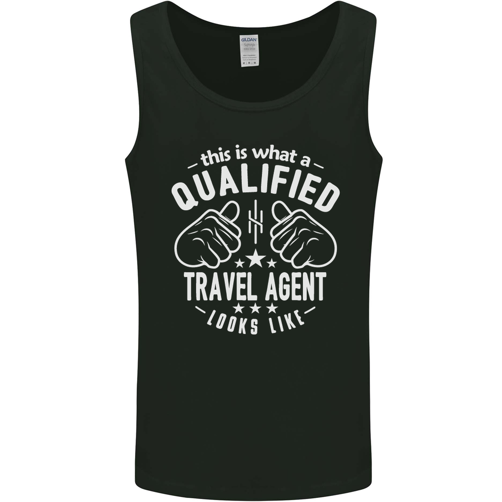 A Qualified Looks Travel Agent Like Mens Vest Tank Top