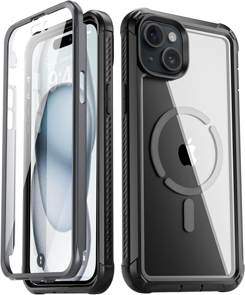 Guardian MagPro Case for iPhone 15 6.1 Inch,[Compatible with MagSafe][20 FT Mil-