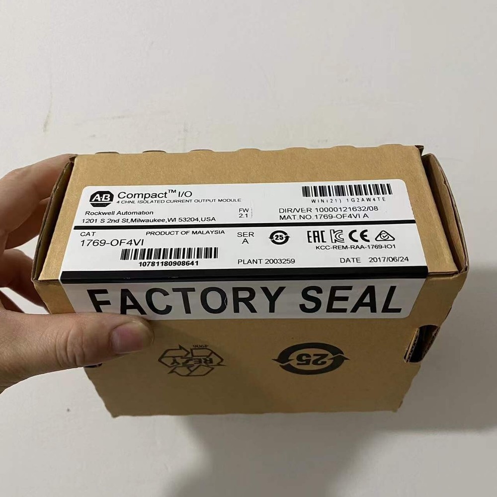 New Factory Sealed AB 1769-OF4VI SER A CompactLogix 4 Pt A/O Voltage Module