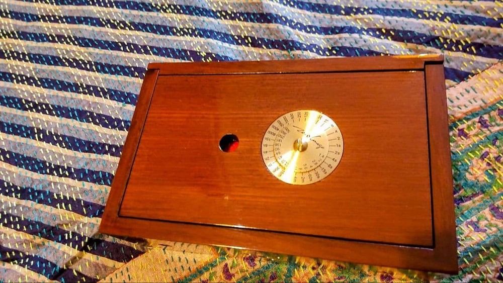Zero2000 Pinhole Camera Brass Wood Handmade No Customs Fees US