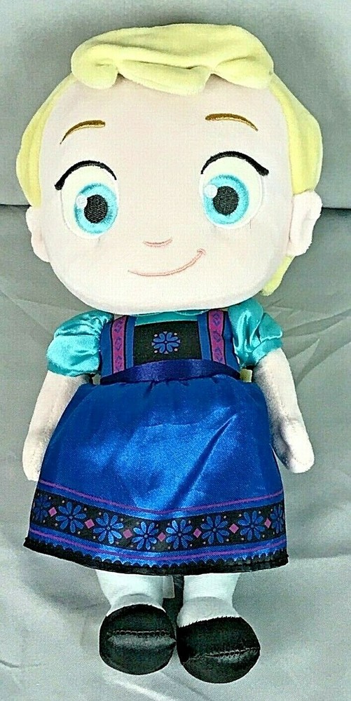 Disney's Frozen Movie Anna Doll Plush Stuffed Animal Baby Toddler 12