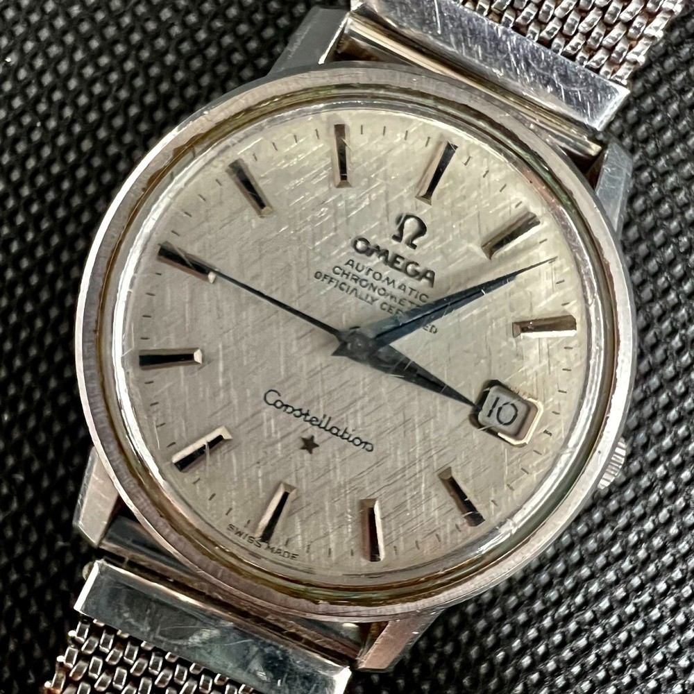 OMEGA Constellation Automatic Men's Watch 168018 Silver Dial Cal 564 Ref C0214W001