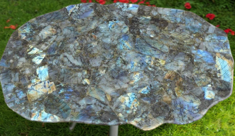 Labradorite Countertop Slab Coffee Table Cyber Monday Sale-image
