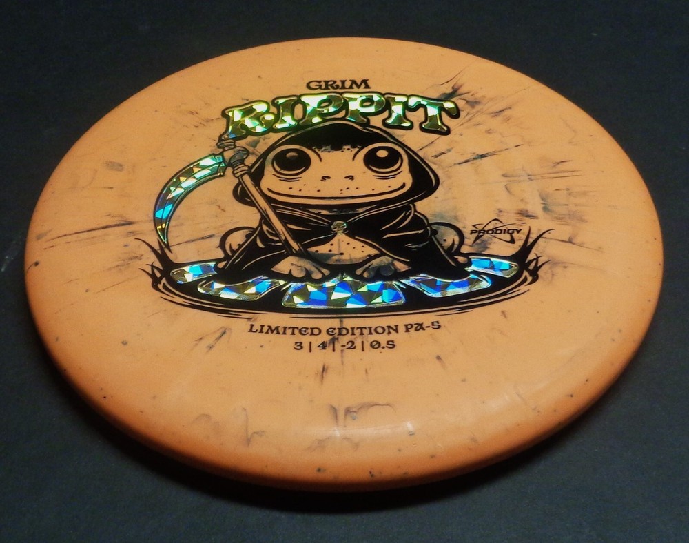 New Disc Golf Prodigy Halloween-Grim Rippit-Soft Fractal 300-176-Limited Edition