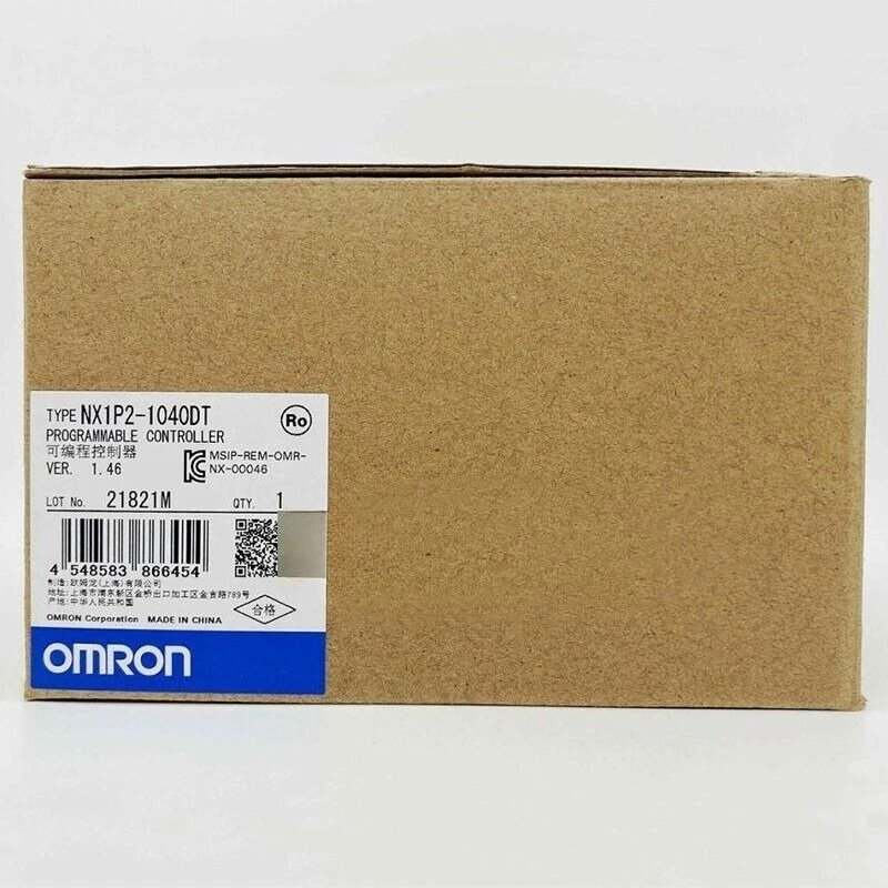 NX1P2-1040DT New In Box Omron NX1P2-1040DT PLC Module NX1P21040DT