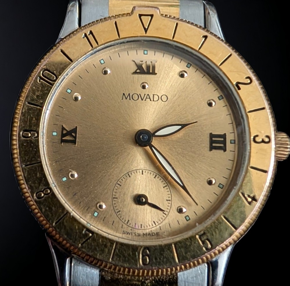 Movado Esquire Sport 89-09-911 K Women's Watch New Battery 12/07/24