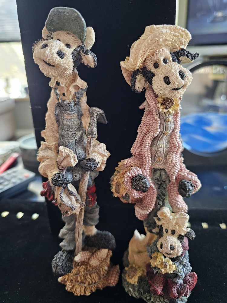 Boys Bear And Friends Folkestone Collection Set Of 2 Cows