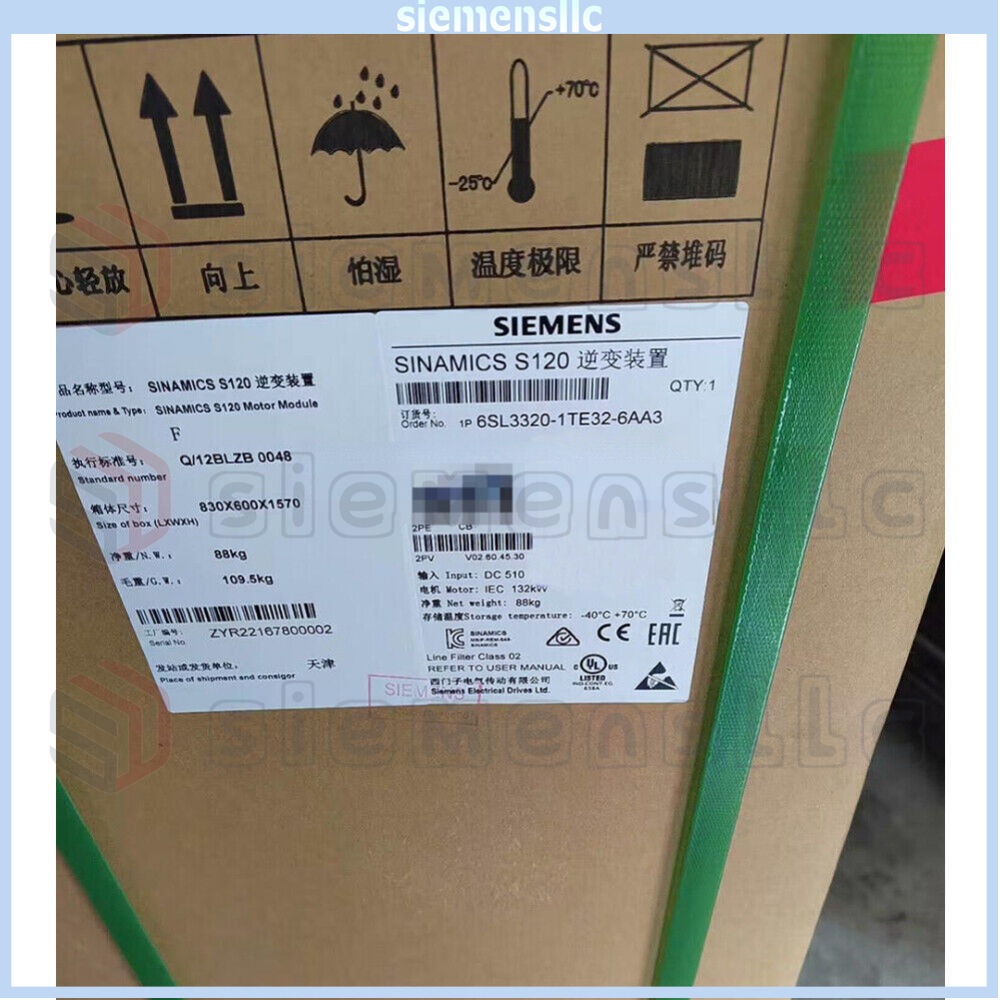 6SL3320-1TE32-6AA3 SIEMENS SINAMICS S120 MODULE Expedited Shipping Spot Goods