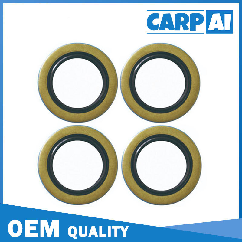 4pcs Trailer Hub Wheel Grease Seals 10-19 (171255TB) for 3500 lb Axle 1.719'' TX