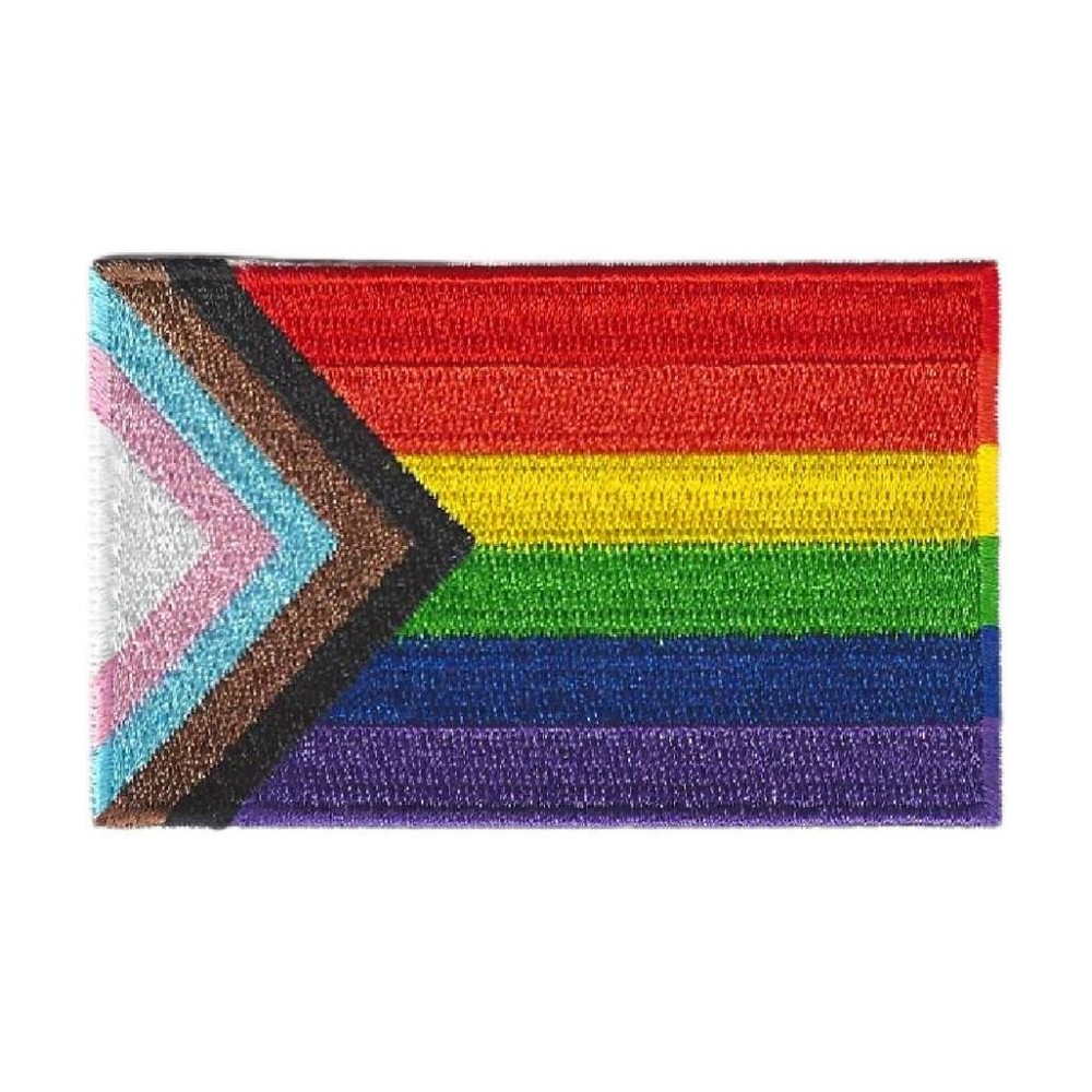 PROGRESS PRIDE FLAG IRON ON PATCH 3
