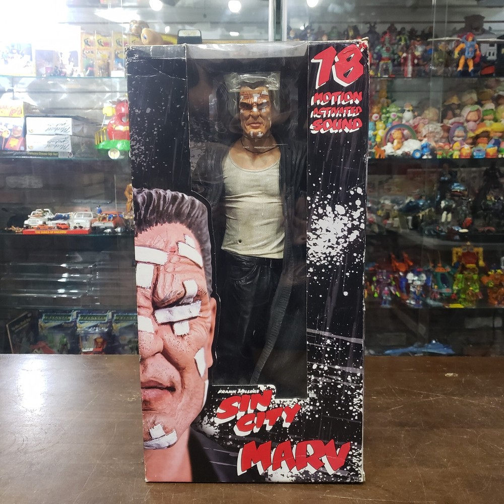 Frank Miller Sin City Marv 18-Inch Color Variant Action Figure NECA MIB NRFB