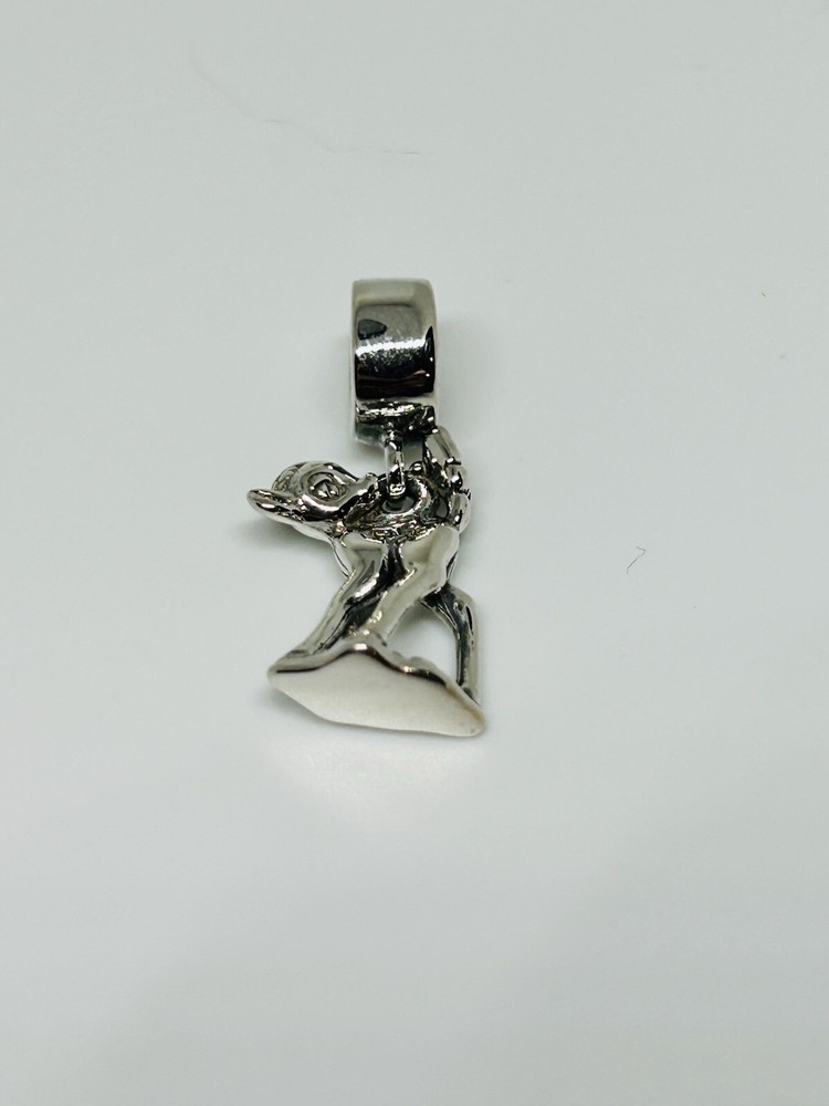 PANDORA DISNEY Bambi Dangling Charm Sterling Silver S925 ALE