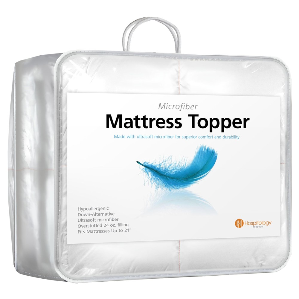 HOSPITOLOGY PRODUCTS Hypoallergenic Mattress Cover- Overstuffed - Deep Pocket...