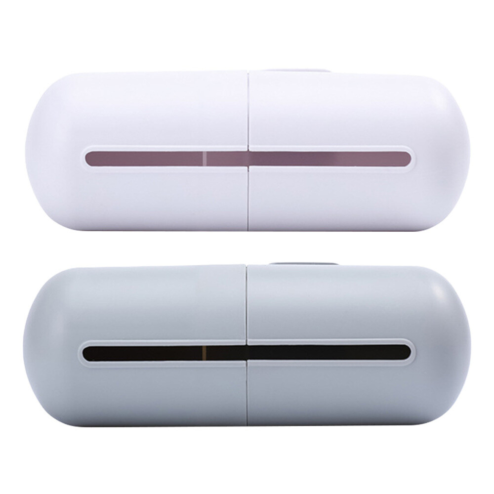 2-Pack Clear Storage Bins with Adhesive Trash Bag Holders for Tidy Spaces