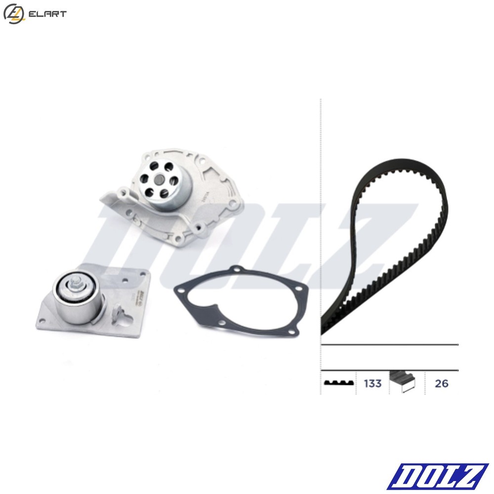 WATER PUMP & TIMING BELT KIT KD027 FOR RENAULT SCENIC/II/GRAND LAGUNA/Sport 1.9L