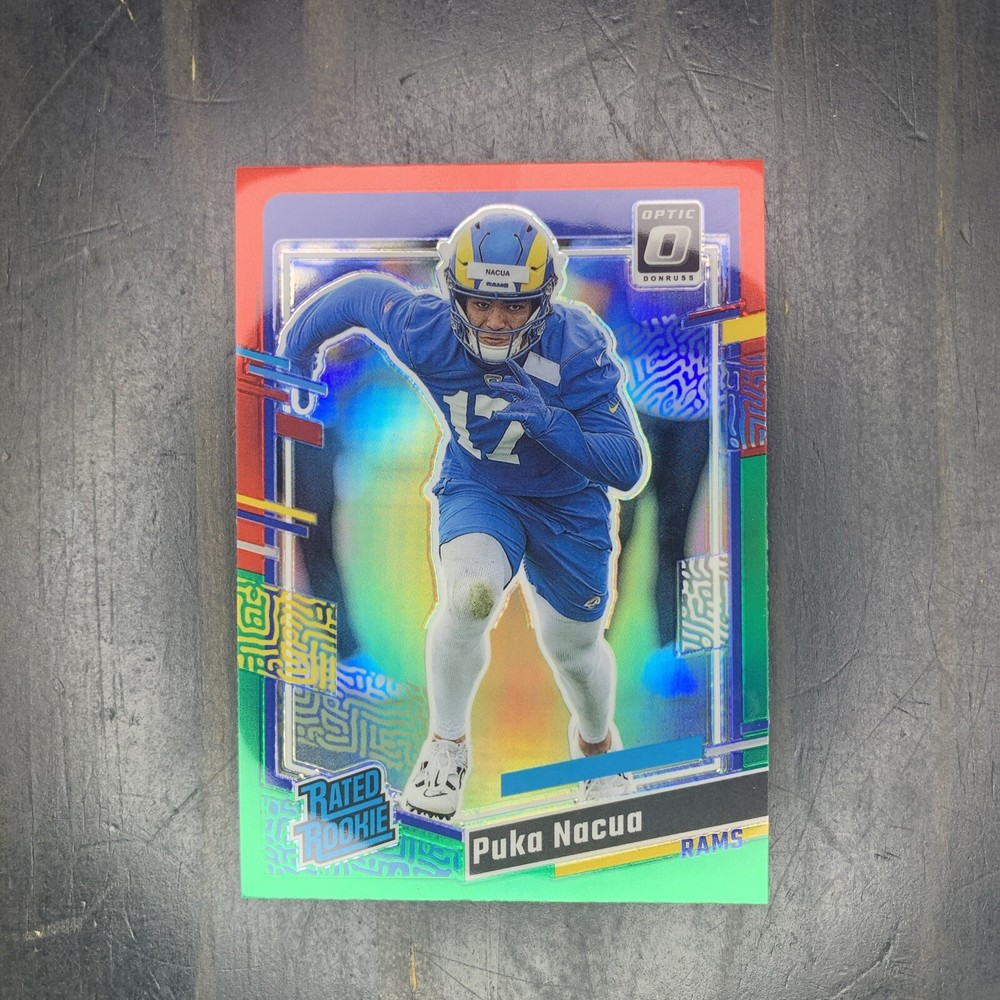 2023 PUKA NACUA OPTIC RED AND GREEN ROOKIE CARD 🔥🔥