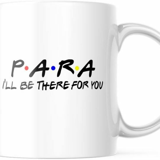 Back to School Coffee mug PARA I'll Be there For you Teachers Aide Gift M727-image