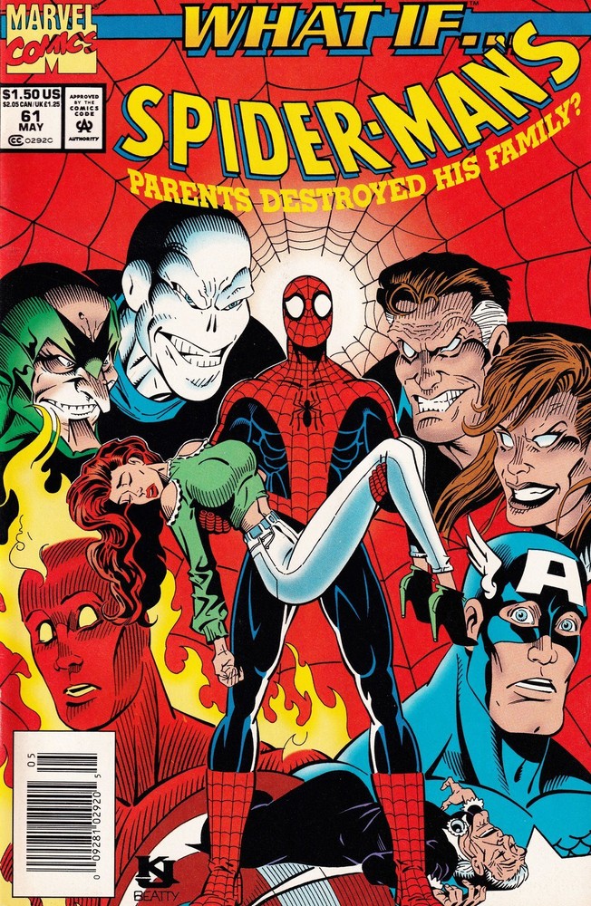 Marvel What If...? #61 Limited Newsstand Edition Rare Comic  