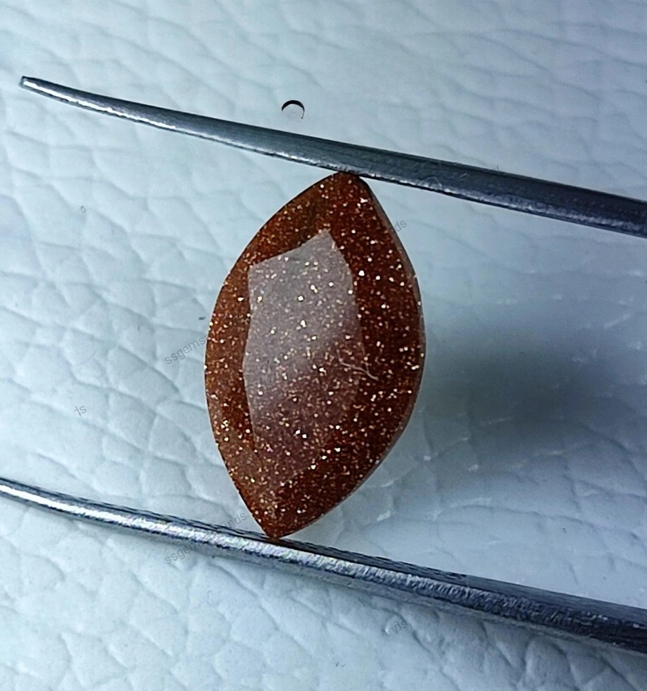 7X 14MM GIE Certified Natural Gold Sandstone marquise Cut Loose JewerlyGemstone