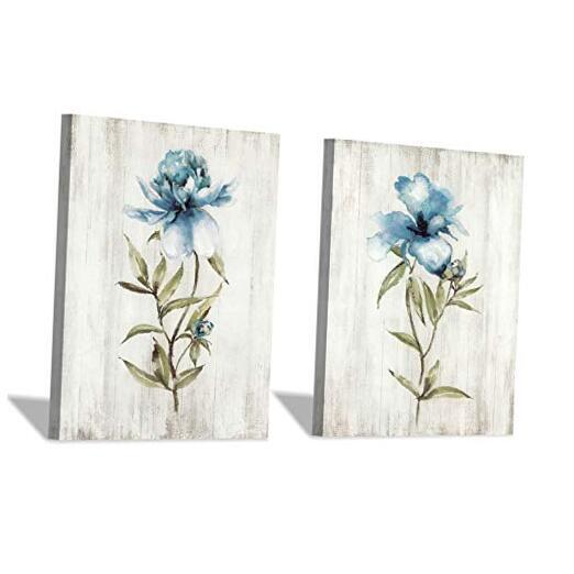 Flower Canvas Wall Art: Botanical Floral Artwork 18