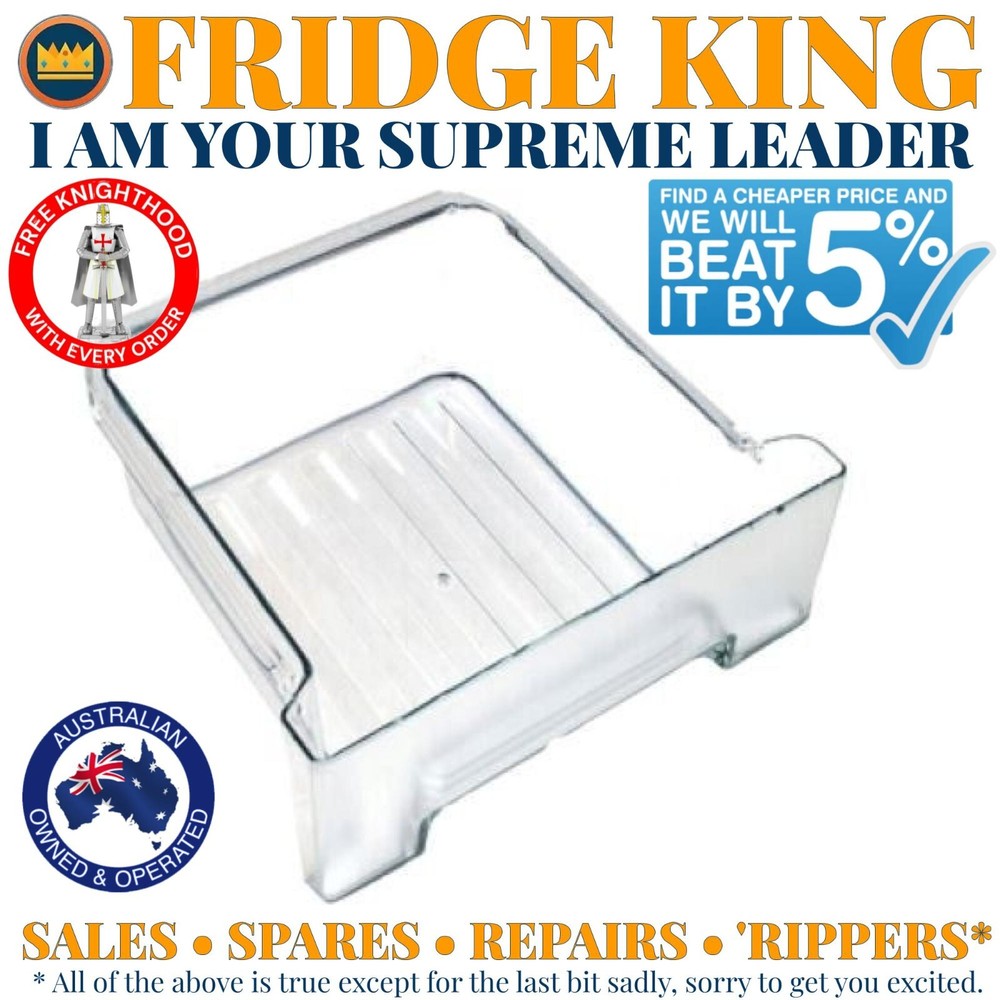 1451388 Westinghouse fridge freezer ice cube bin storage bucket drawer WSE7000