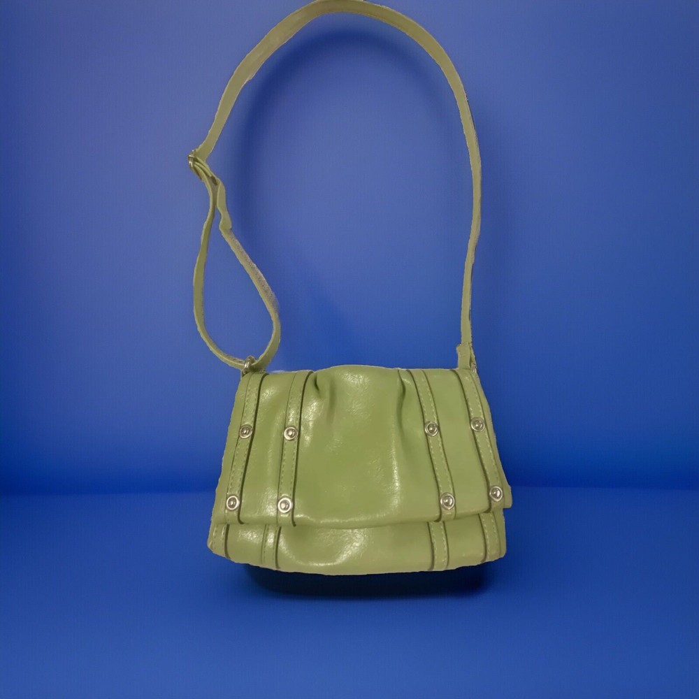 Y2K Rossetti Olive Green Sleek Handbag