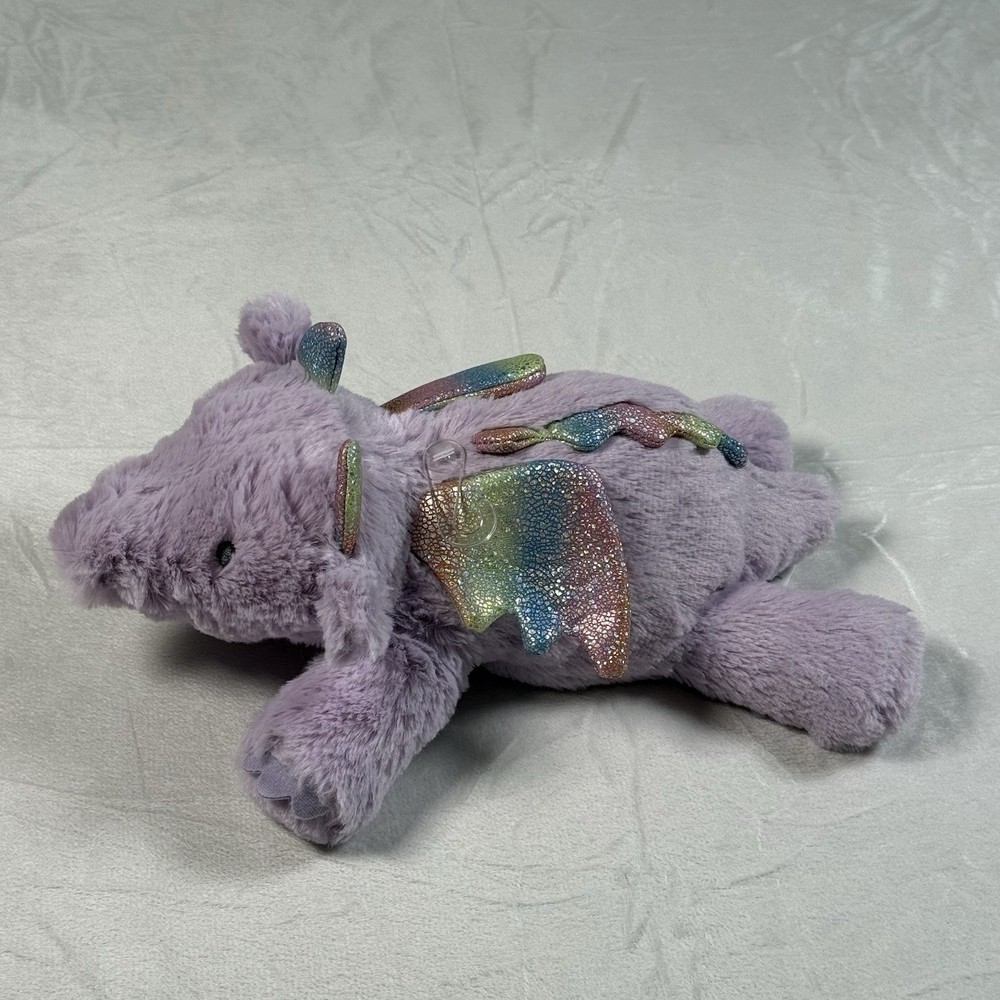Carters Plush Purple Dragon Security Lovey #68603 Soft Baby Toy Stuffed Animal