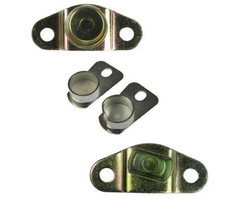 Tailgate Tail Gate Hinge Body Mounted (1 Bolt Style) Kit of 4 For Chevy GMC C/K