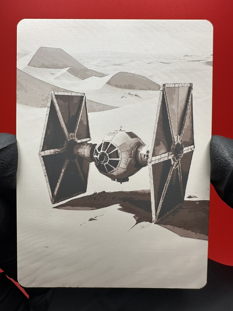 1 oz .999 Fine Silver Card - Nexus Mint TIE Fighter Fine Silver Card (1 of 1)