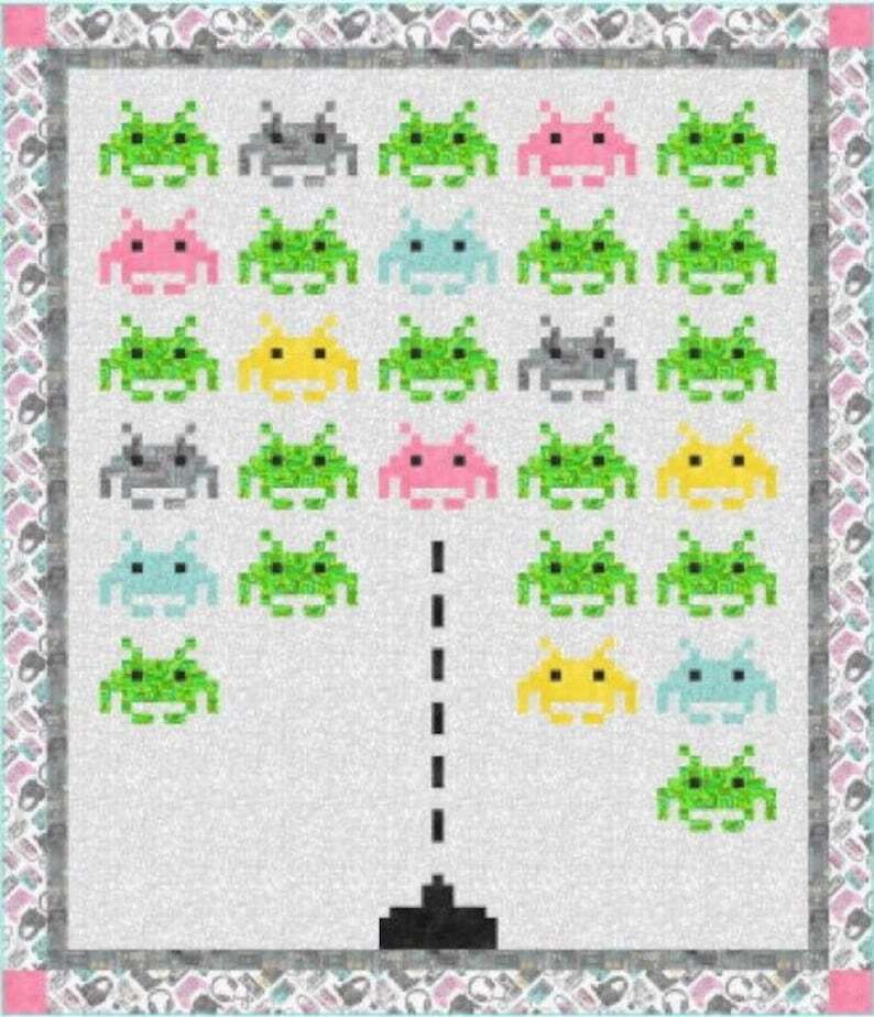 Quilt Kit~Invaders~81