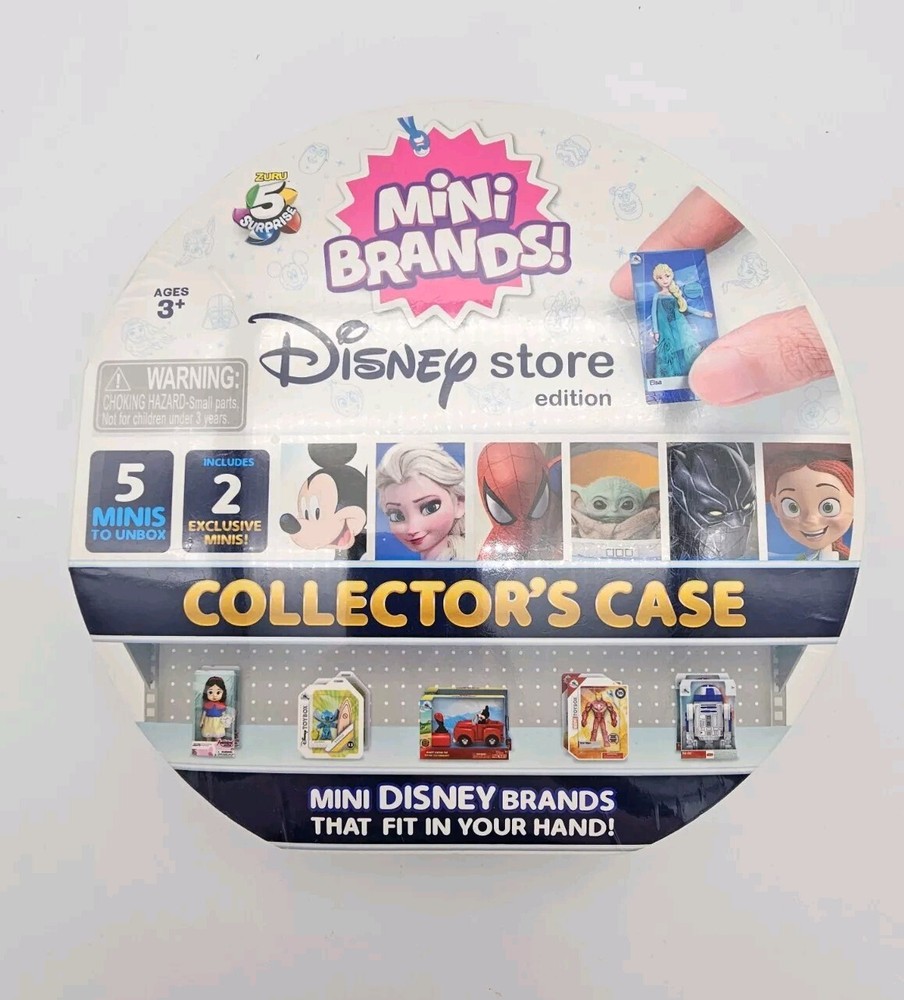 New & Sealed, Disney Store Edition Mini Brands collectors case 2021, New in Box