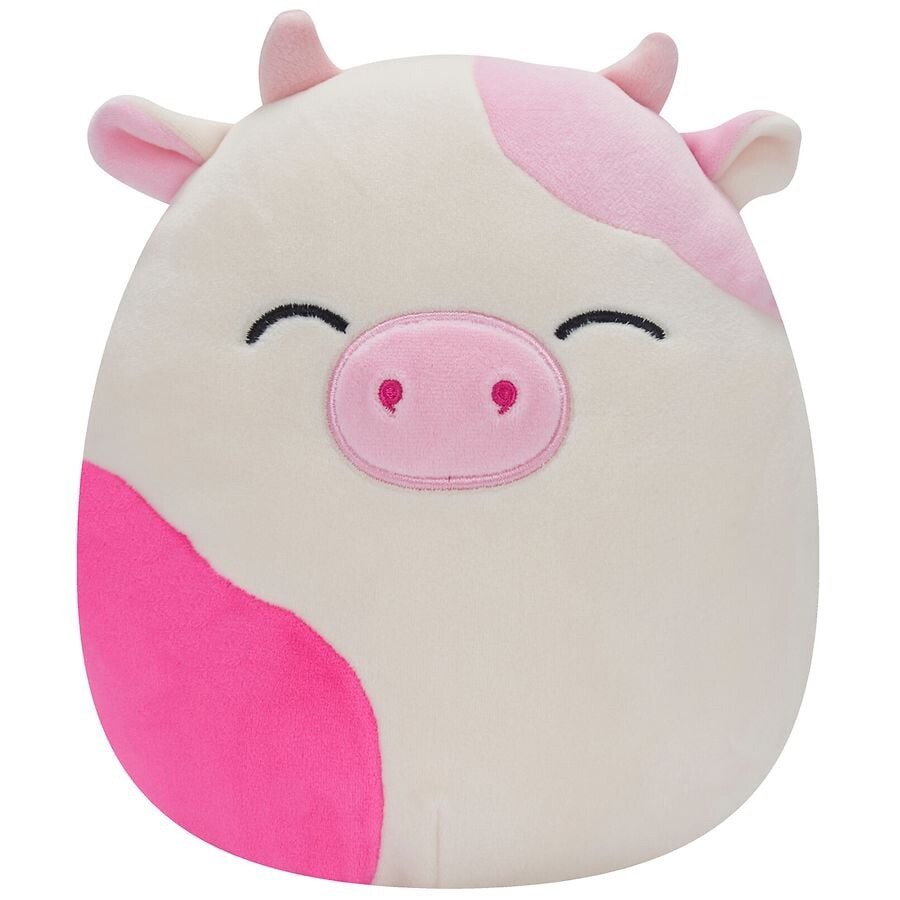 Squishmallows Pink & Hot Pink Caedyn The Cow 11