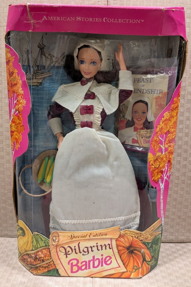 Vintage 1994 Pilgrim Barbie American Stories Special Edition 12577 Collectible Doll