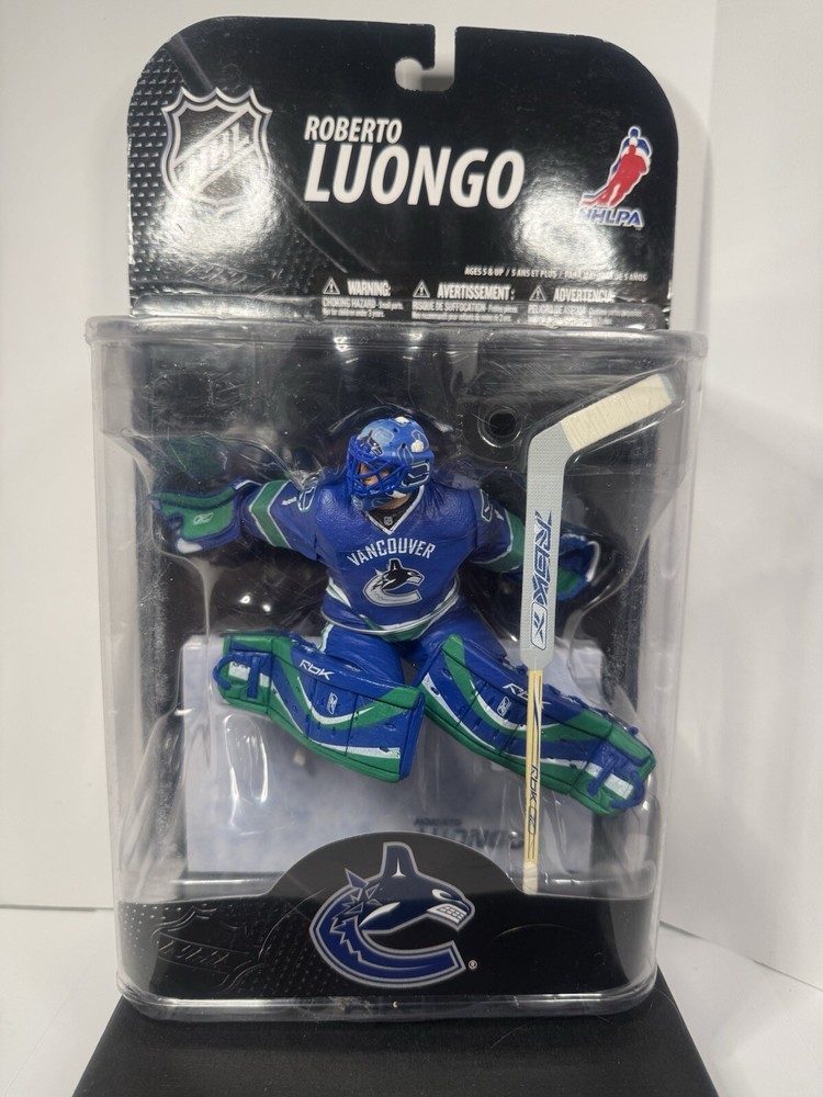 NHL Series 21 Roberto Luongo Vancouver Canucks Blue Jersey