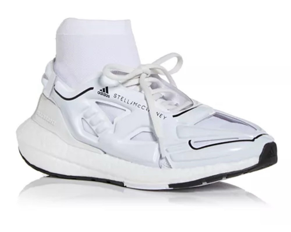 Size 10.5 - adidas Stella McCartney x UltraBoost 22 Elevated Cloud White Core